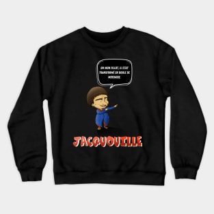 Oh my kid, he turned into a shit ball. Crewneck Sweatshirt